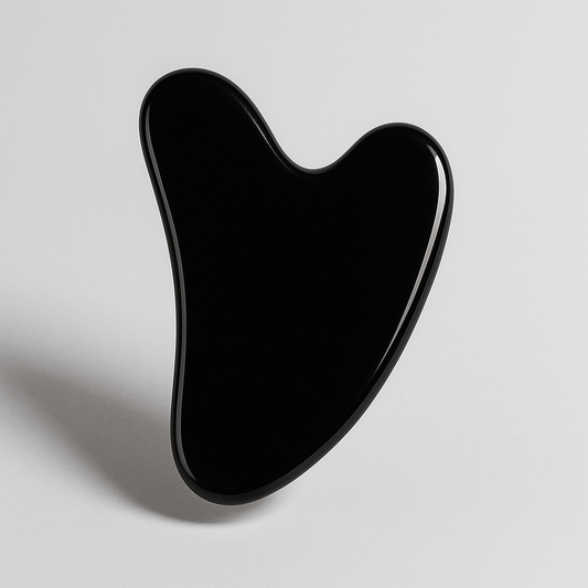 Gua Sha en Obsidienne