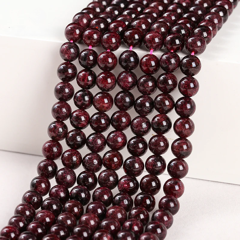 Perles vrac Grenat