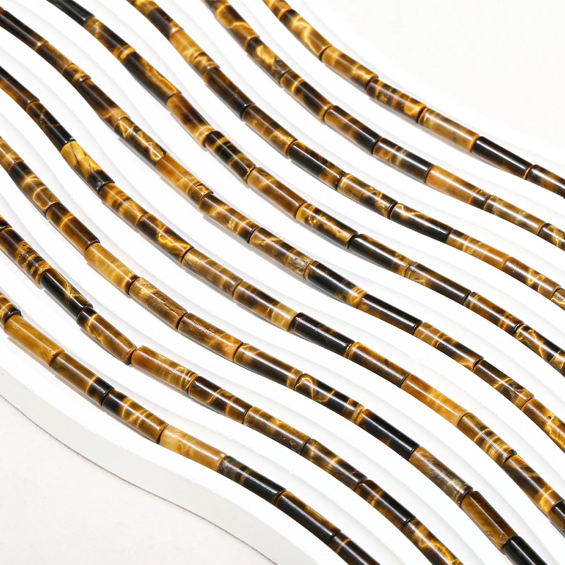 Perles en vrac Oeil de Tigre Jaune