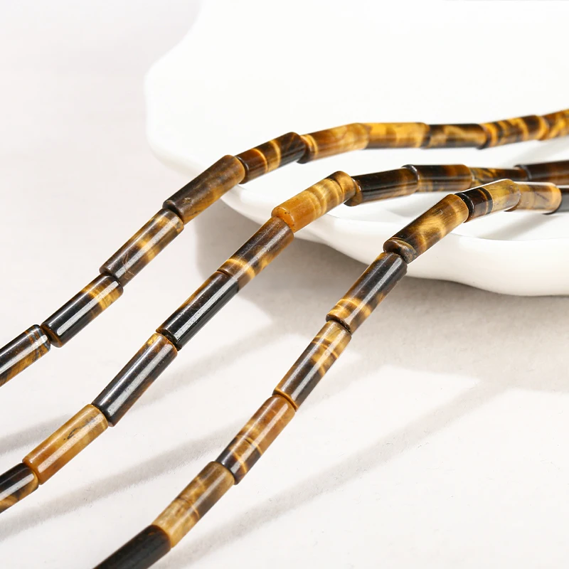 Perles en vrac Oeil de Tigre Jaune