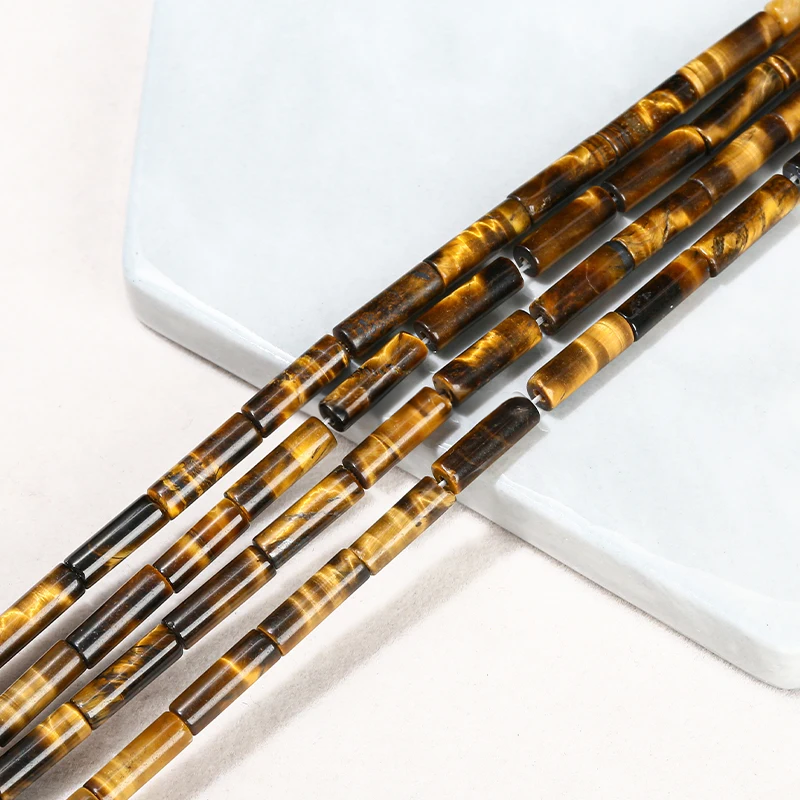 Perles en vrac Oeil de Tigre Jaune