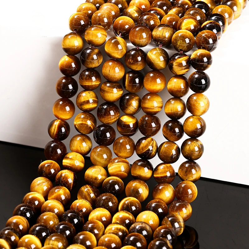 Perles en vrac d’Oeil de Tigre