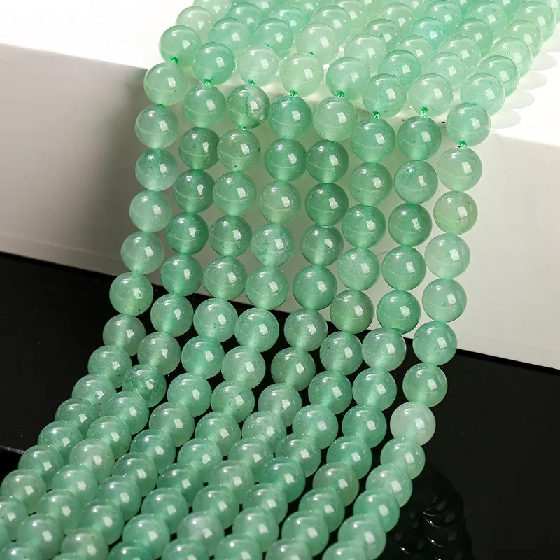 Perles en vrac d'Aventurine Verte