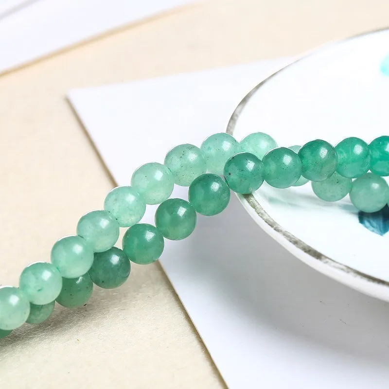 Perles en vrac d'Aventurine Verte