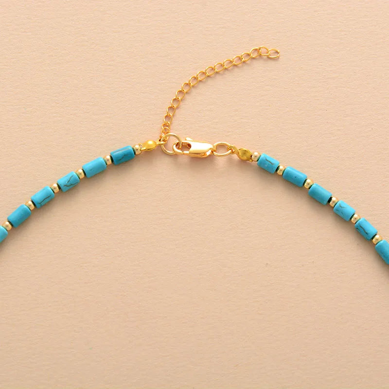 Collier Bohème en Turquoise
