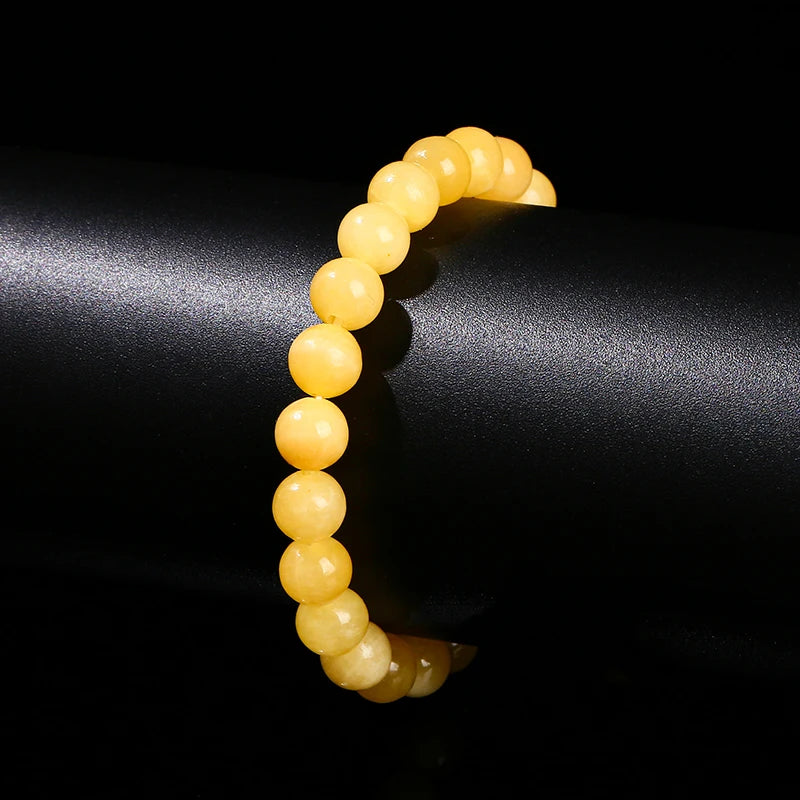 Bracelet en Jade Jaune