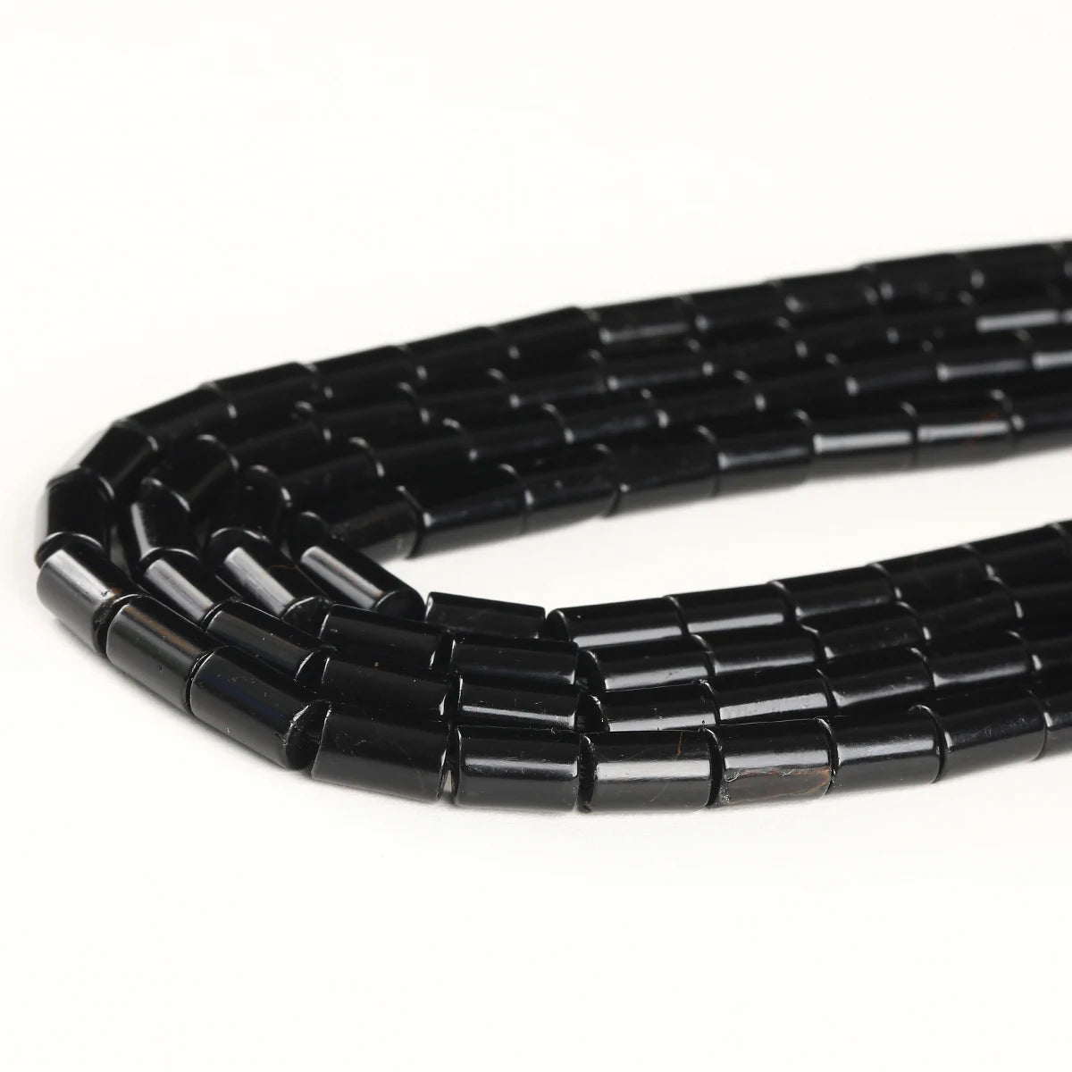 Perles en vrac de Tourmaline Noire