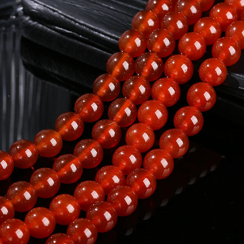 Perles en vrac Agate Rouge