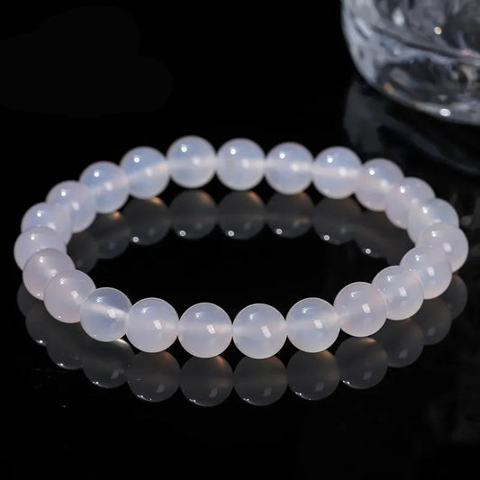 Bracelet Agate Blanche