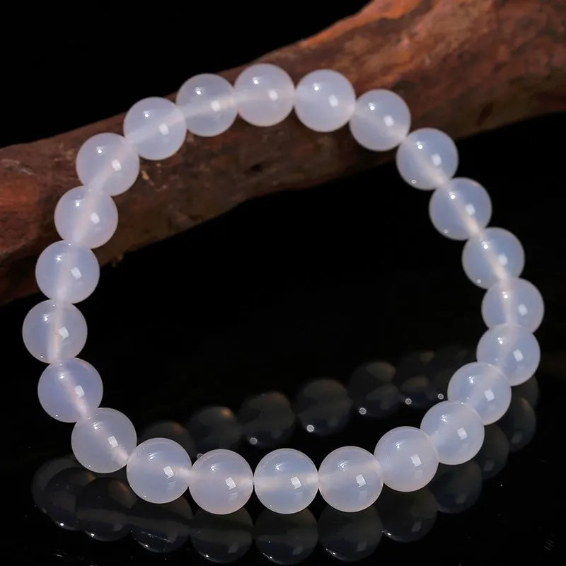 Bracelet Agate Blanche