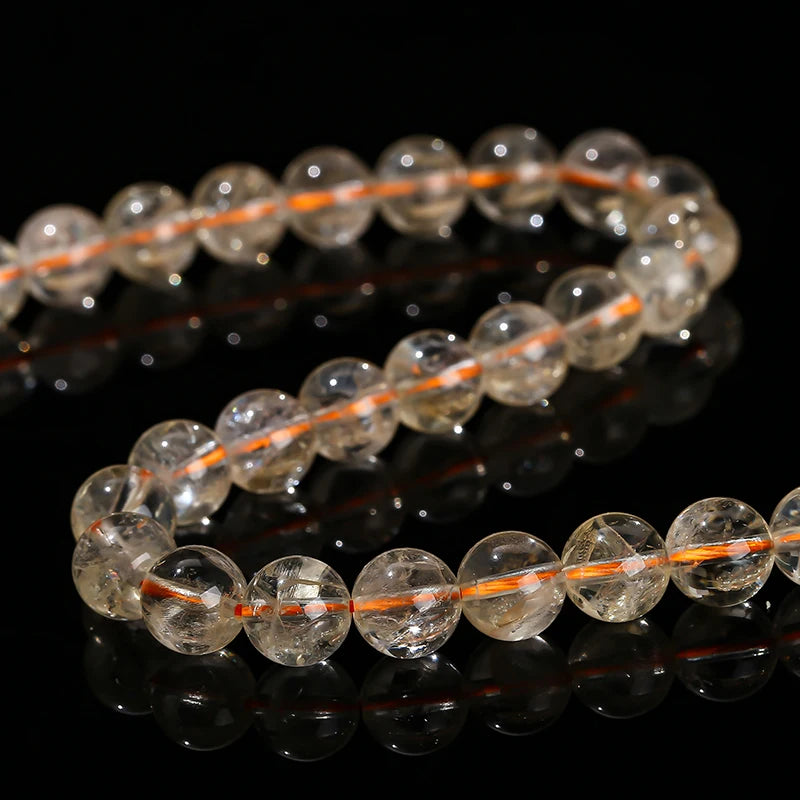 Perles en vrac de Citrine