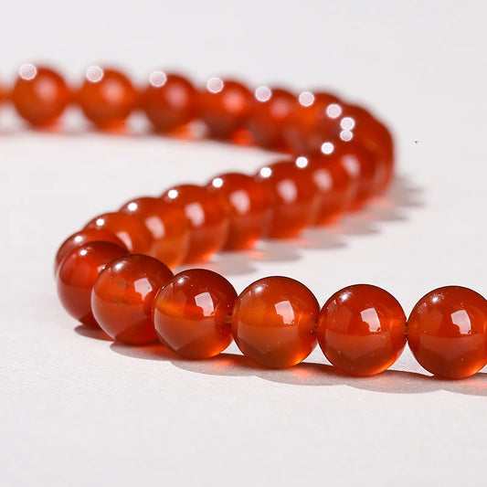 Perles en vrac Agate Rouge