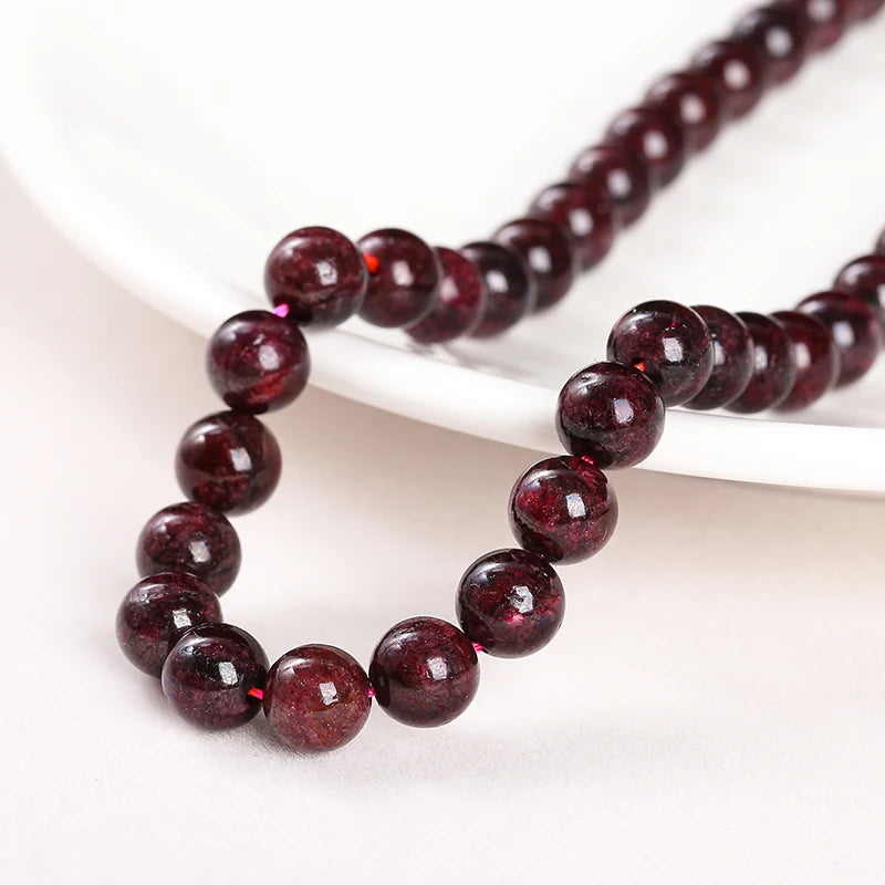 Perles vrac Grenat