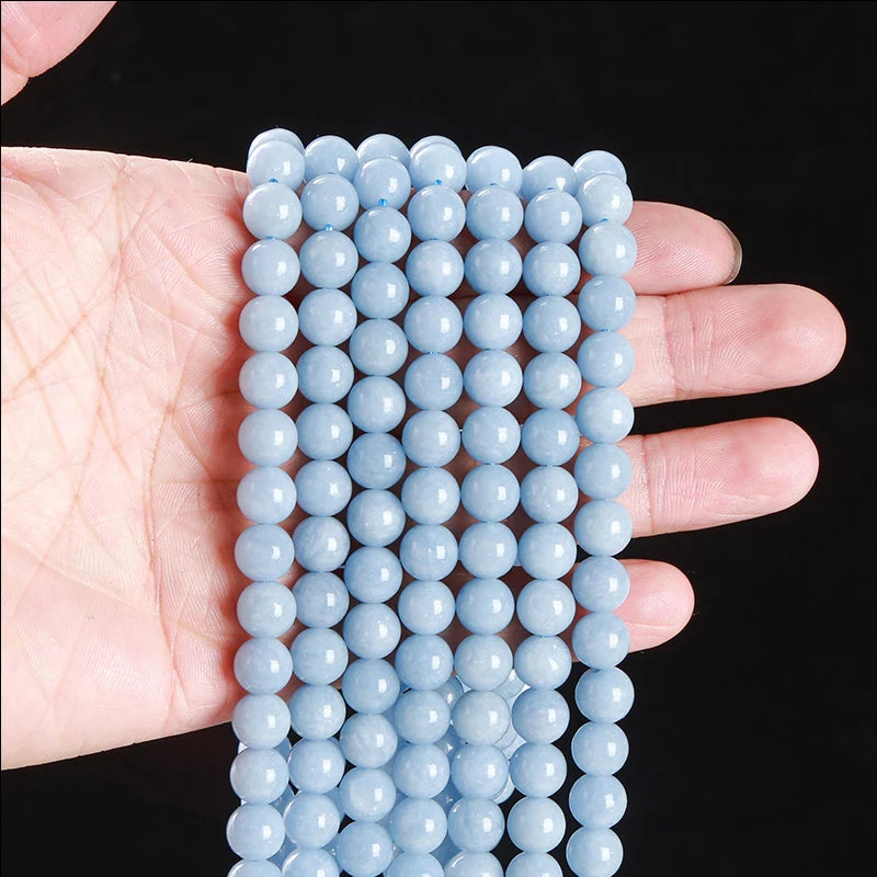 Perles en vrac Angélite 6-10mm
