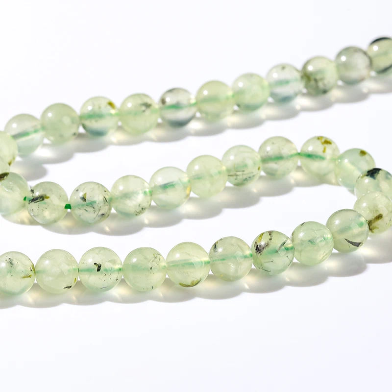 Perles en Vrac de Préhnite