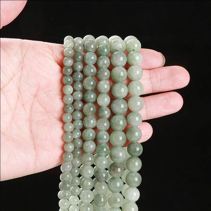 Perles en vrac de Jade de Birmanie