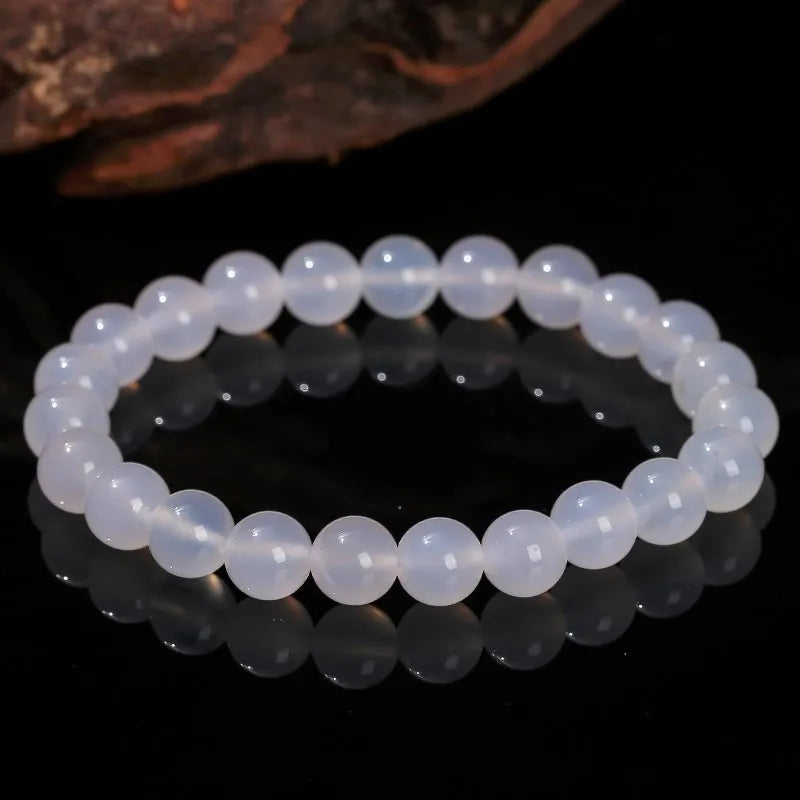 Bracelet Agate Blanche