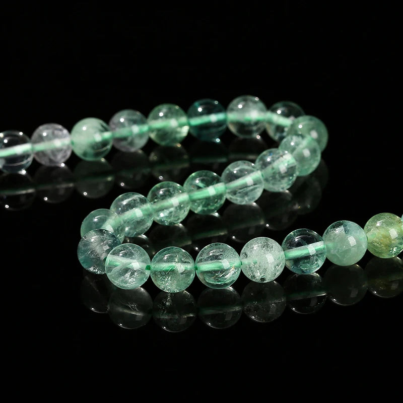 Perles en vrac de Fluorite Verte