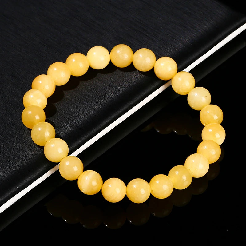 Bracelet en Jade Jaune