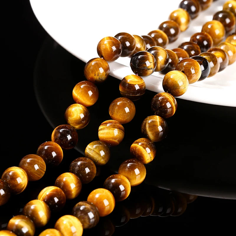 Perles en vrac d’Oeil de Tigre