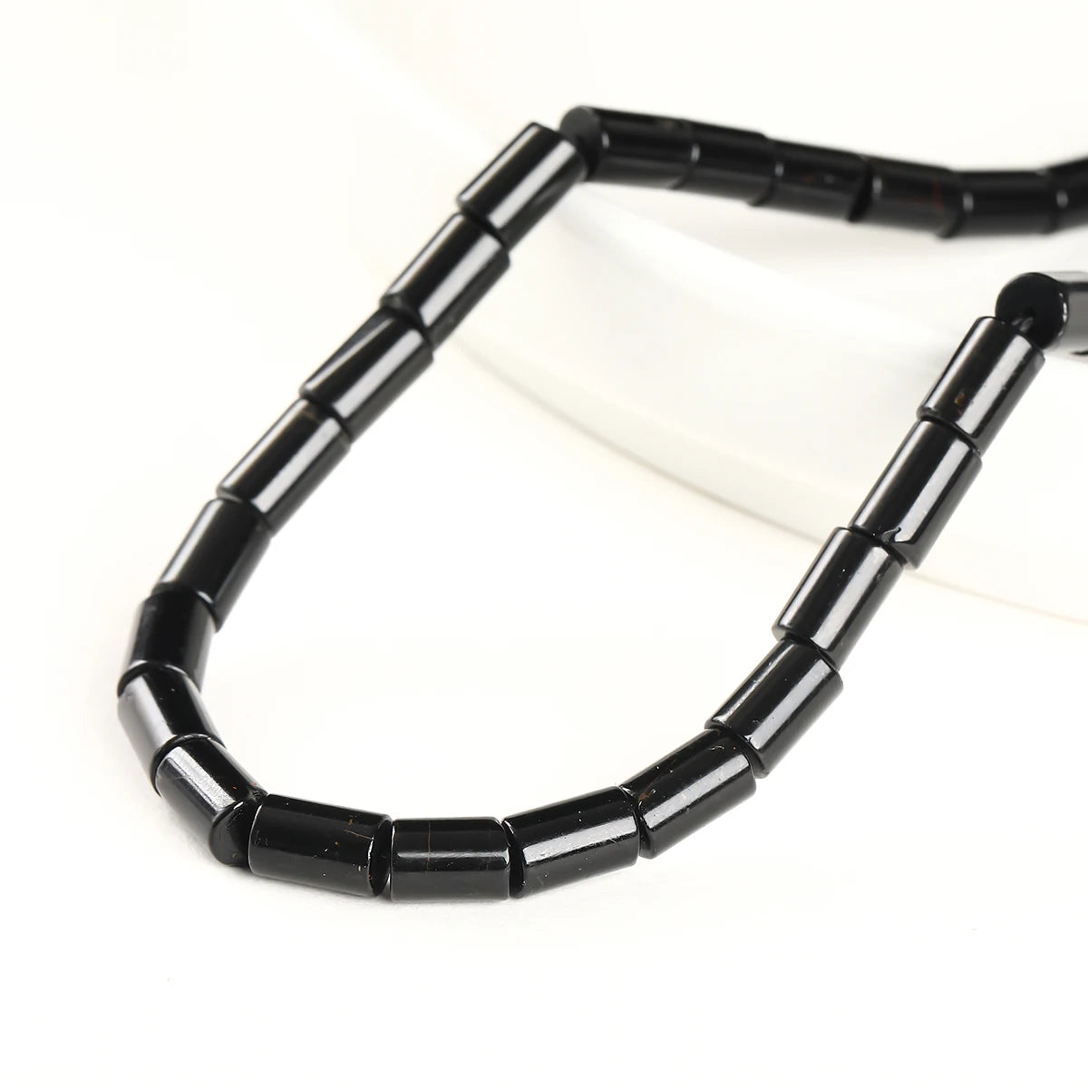 Perles en vrac de Tourmaline Noire