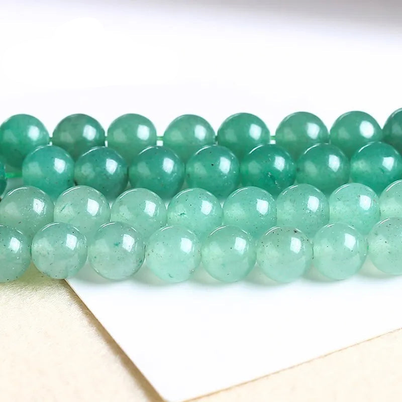 Perles en vrac d'Aventurine Verte
