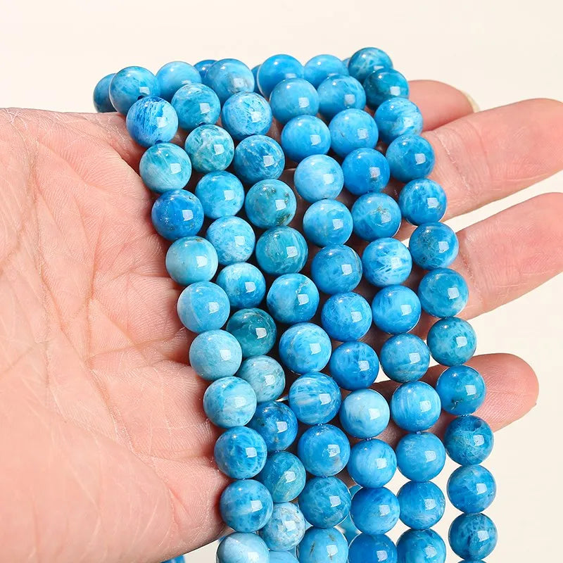 Perles en Vrac Larimar Apatite