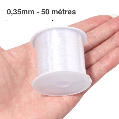 Bobine de fil en nylon résistant pour fabrication de bracelets