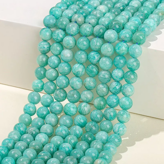 Perles en vrac Amazonite vert-bleu