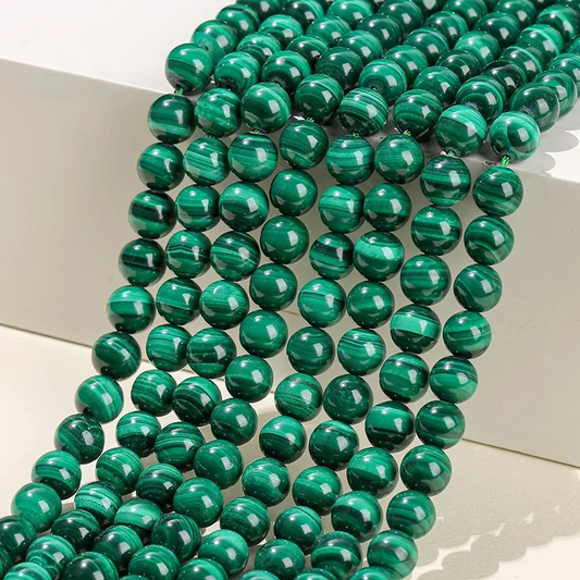 Perles en vrac de Malachite