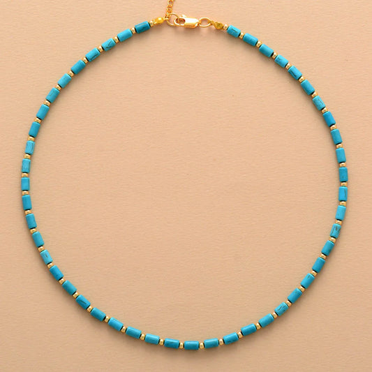 Collier Bohème en Turquoise