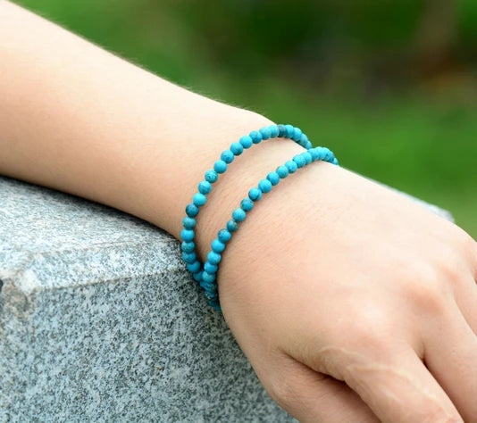 Collier fin en Lapis Minimaliste
