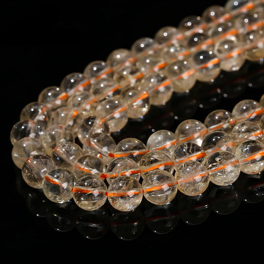 Perles en vrac de Citrine