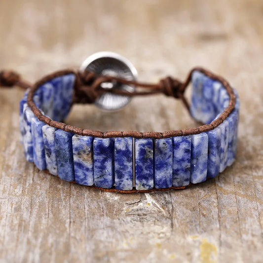 Bracelet Bohème en Sodalite