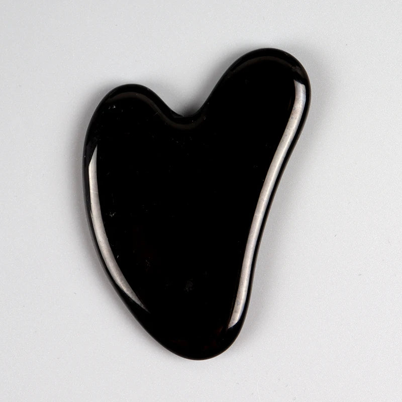 Gua Sha en Obsidienne