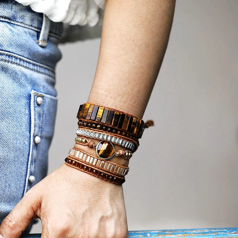 Bracelet Bohème en Turquoise
