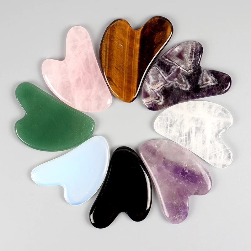Gua Sha en Obsidienne