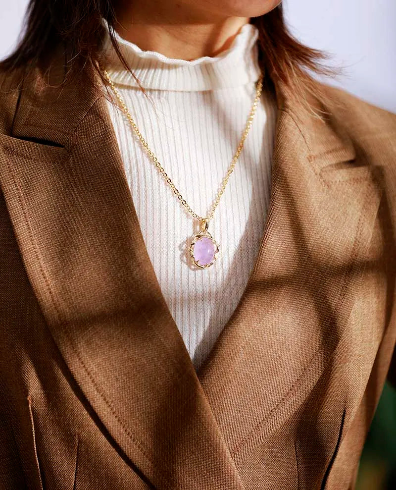 Collier Bohème en Pierre de Lune