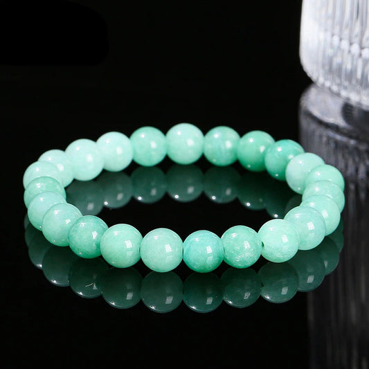 Bracelet Minimaliste en Jade de Myanmar