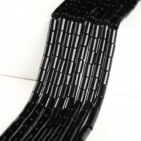 Perles en vrac de Tourmaline Noire