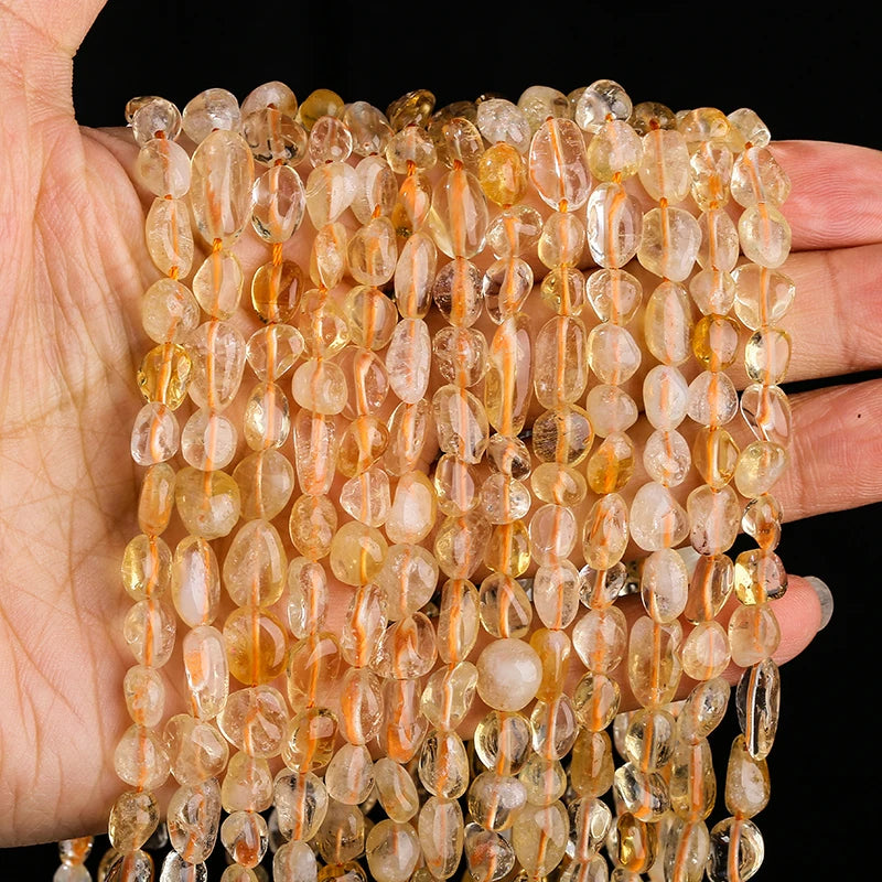 Perles en Vrac de Citrine Irrégulières