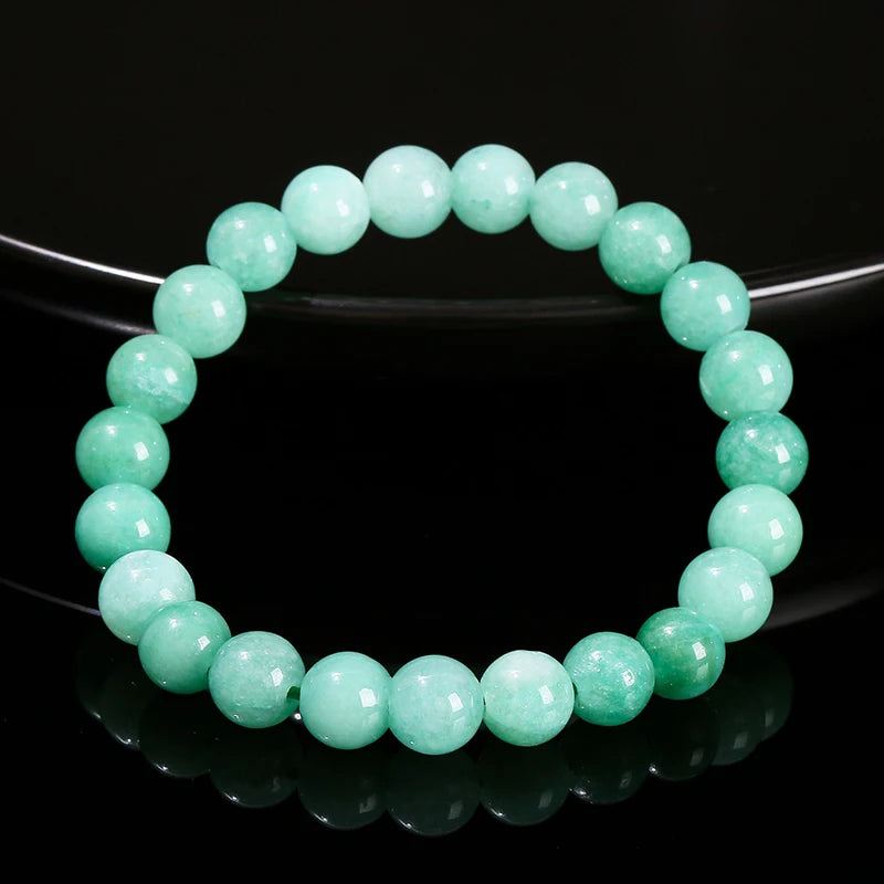 Bracelet Minimaliste en Jade de Myanmar