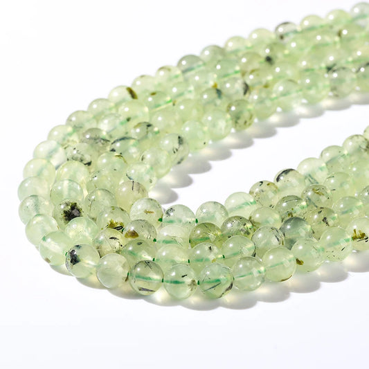 Perles en Vrac de Préhnite