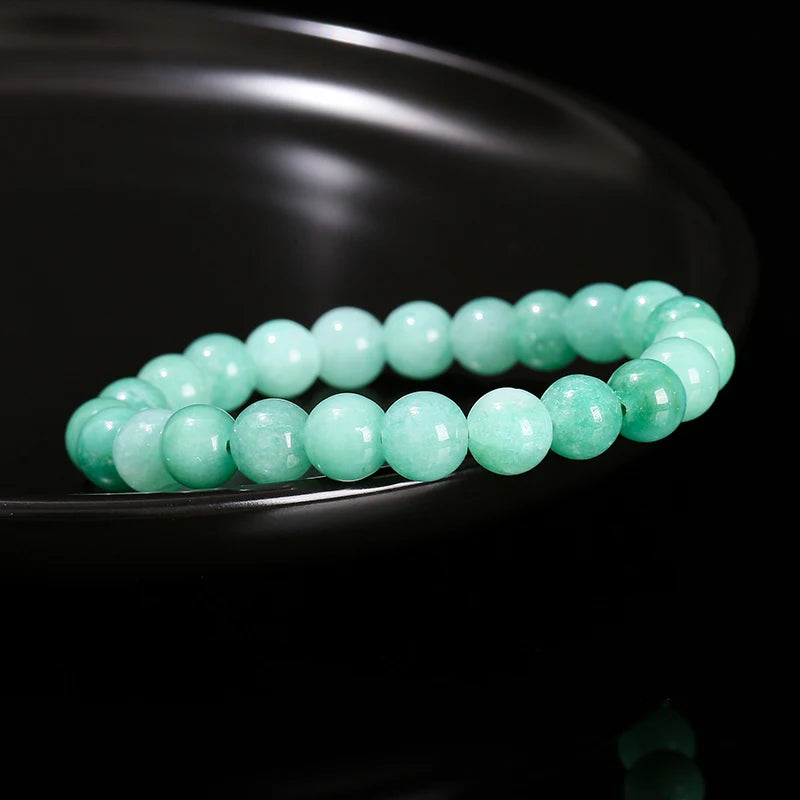 Bracelet Minimaliste en Jade de Myanmar