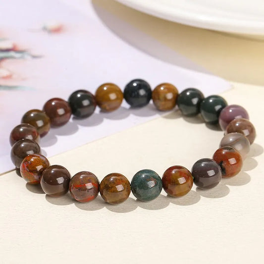 Bracelet Agate Océan - Jaspe Océan