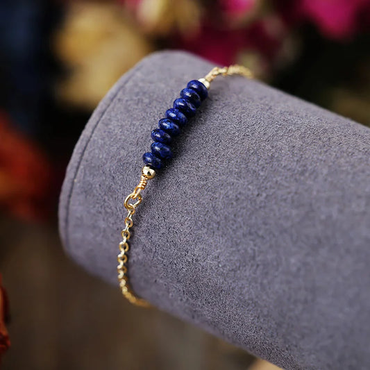 Bracelet Bohème en Lapis