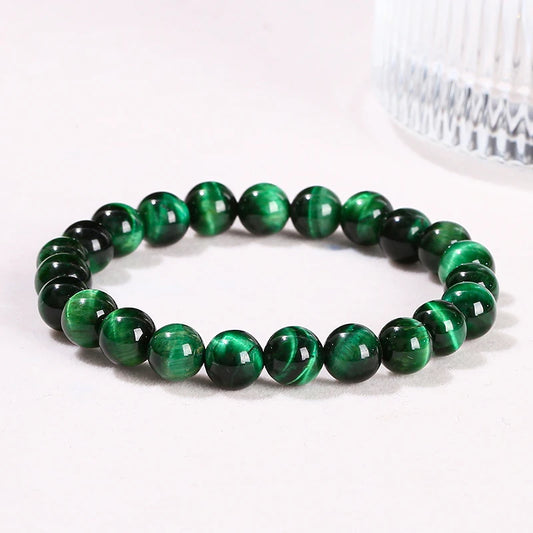 Bracelet Œil de Tigre Vert