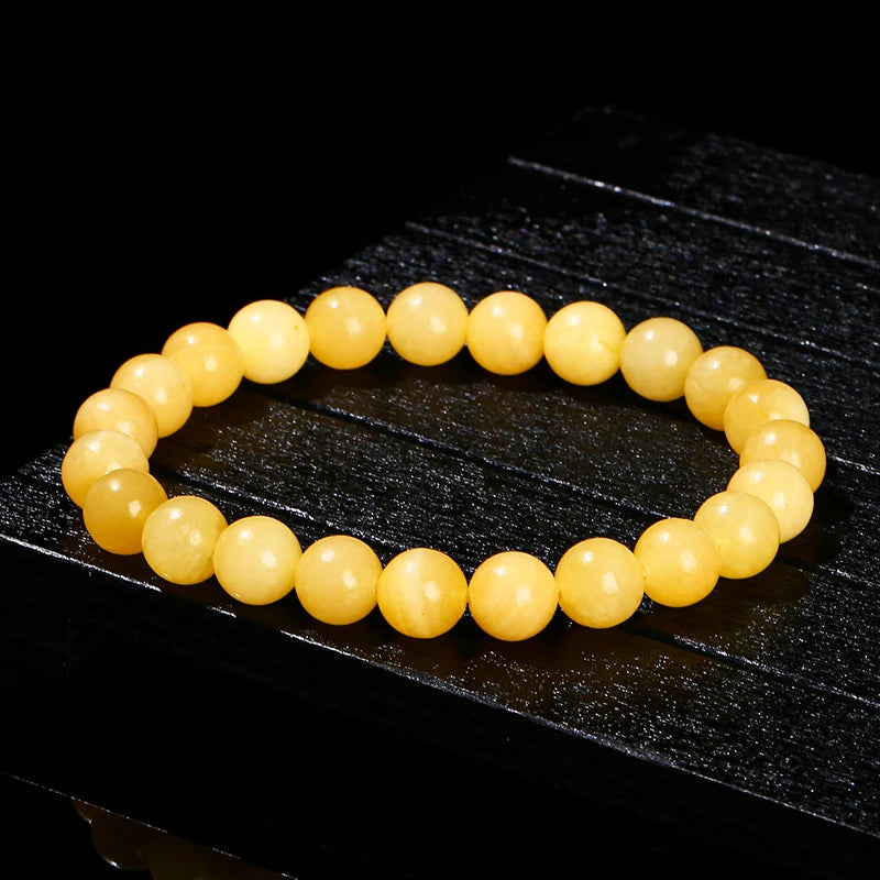 Bracelet en Jade Jaune