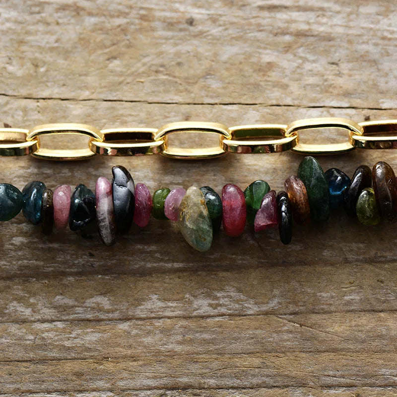 Bracelet Bohème en Tourmaline