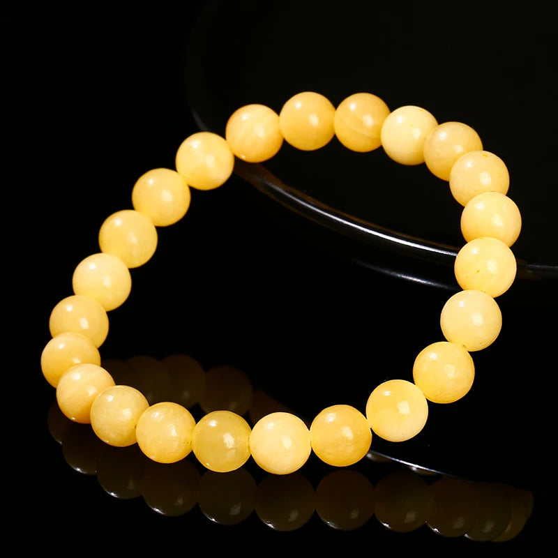 Bracelet en Jade Jaune